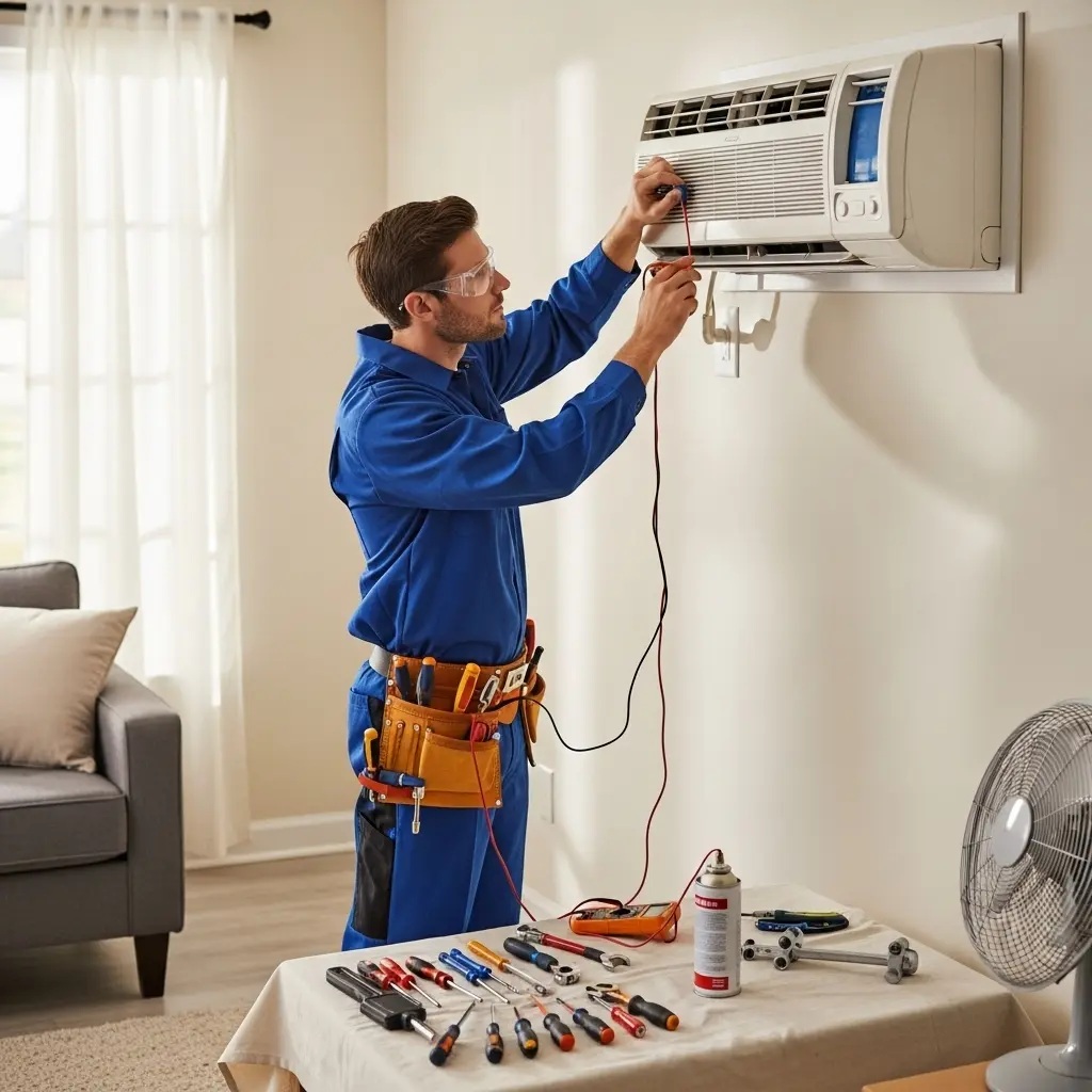 Beyoğlu Hotpoint Hotpoint klima gaz dolumu ve bakım – Enerji verimliliği artırıldı. - Teknik servis örneği
